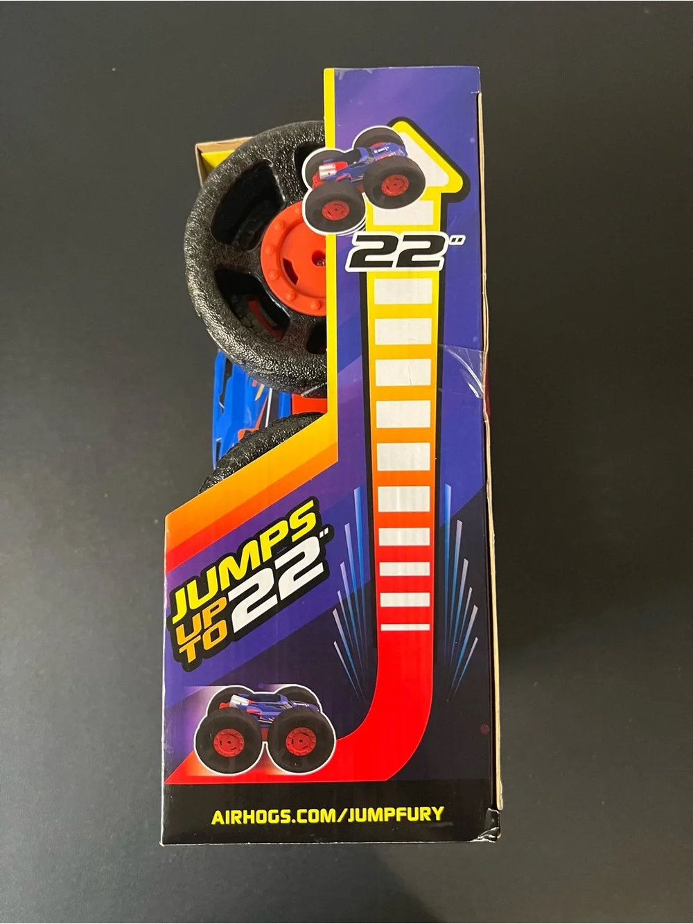Air Hogs Super Soft Jump Fury with Zero Damage Wheels Extreme Jumping Remote New